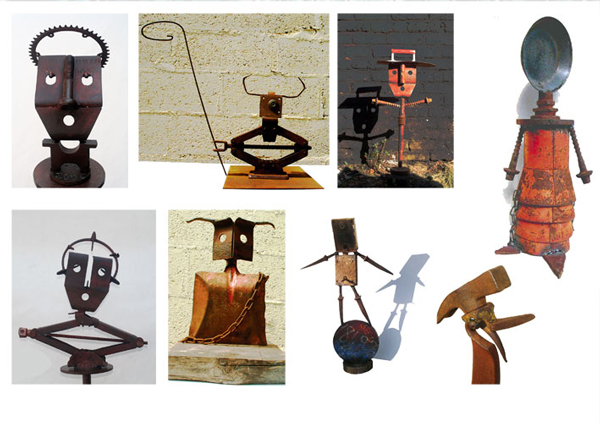 Gerardo de Pablo - sculpture acier